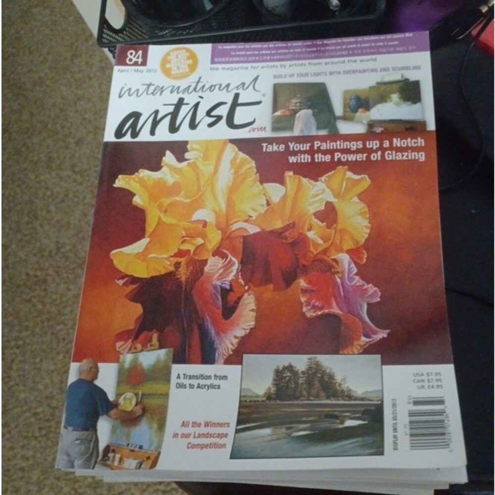 INTERNATIONAL ARTIST MAGAZINES LOT OF 14 DIFFERENT ISSUES